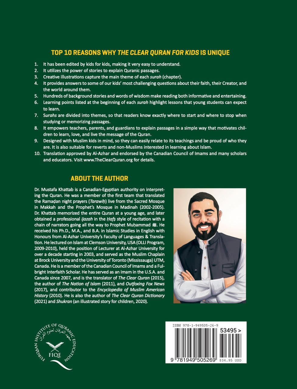 ABOUT THE AUTHOR OF The Clear Quran Tafsir For Kids – Surahs 29-48