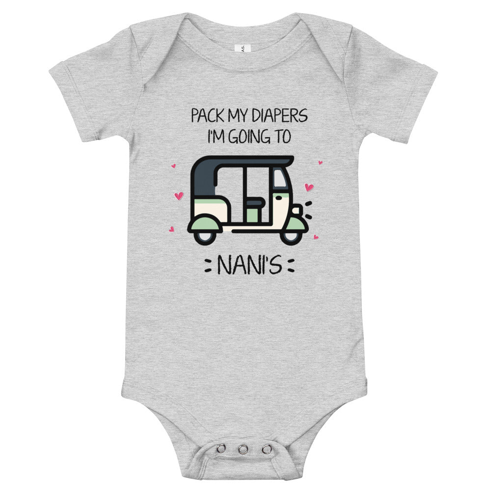 Nani's Baby short sleeve one piece