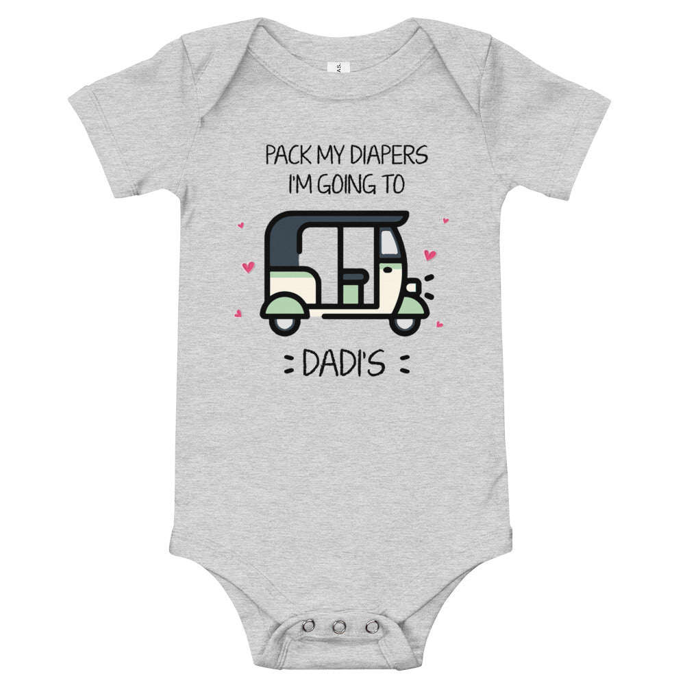 Dadi's Baby short sleeve one piece