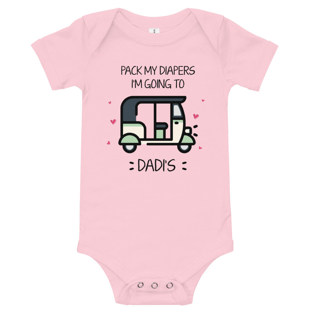 Dadi's Baby short sleeve one piece
