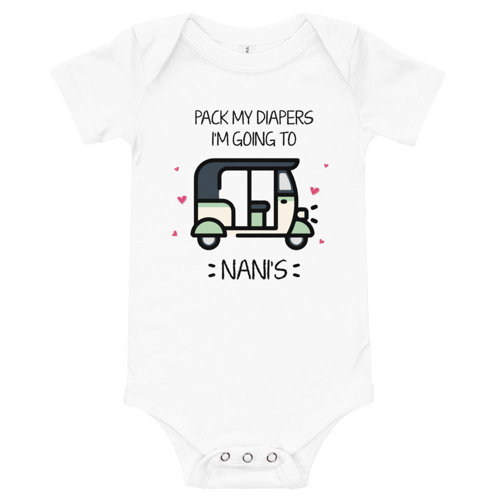 Nani's Baby short sleeve one piece