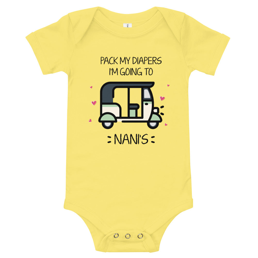 Nani's Baby short sleeve one piece