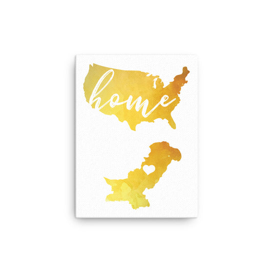 US & Pakistan Home Map Canvas
