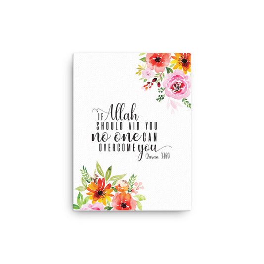 If Allah Should Aid You - Canvas