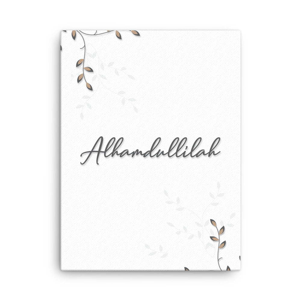 Allhamdulillah Canvas - Islamic Wall Art