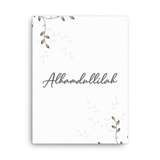 Allhamdulillah Canvas - Islamic Wall Art