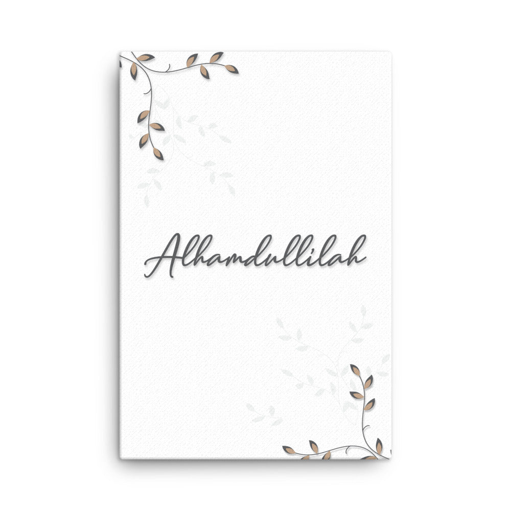 Allhamdulillah Canvas - Islamic Wall Art