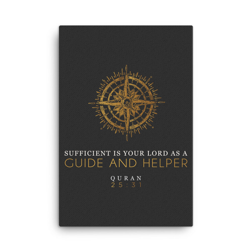 Sufficient Is Your Lord - Canvas