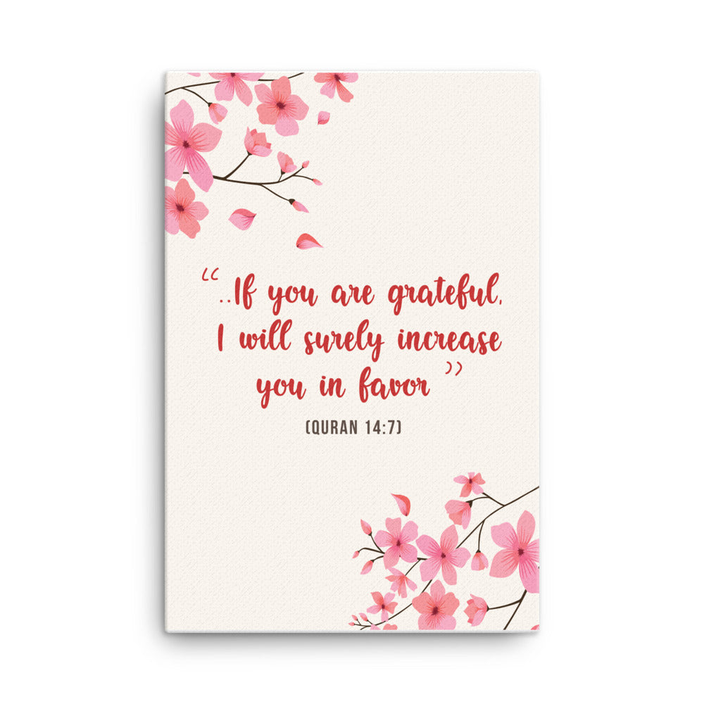 If You Are Grateful - Canvas