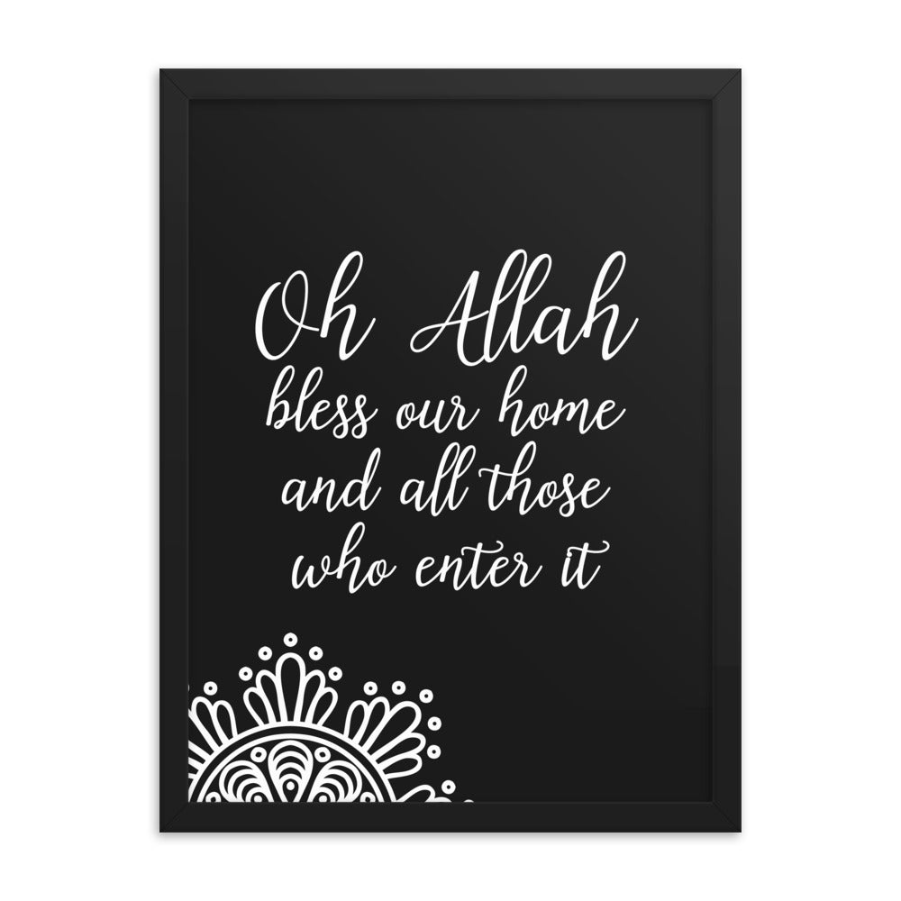 Bless - Framed poster