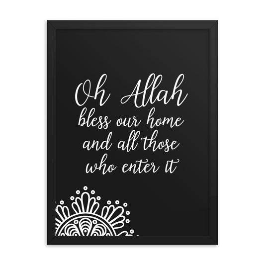 Bless - Framed poster