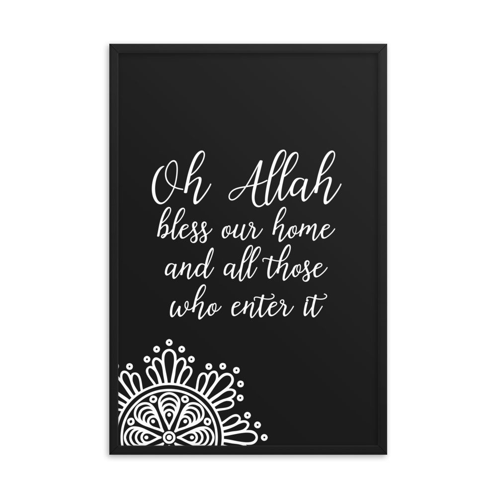 Bless - Framed poster