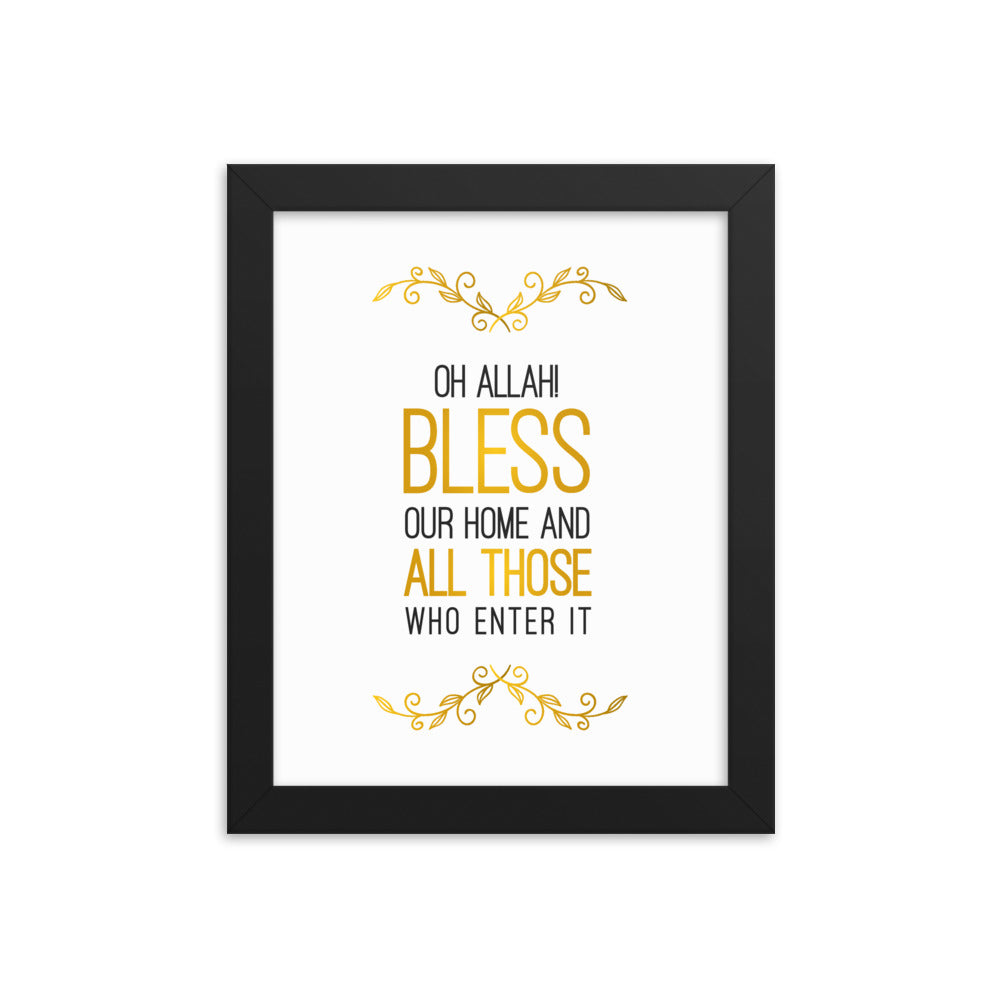 Bless Us - Framed poster