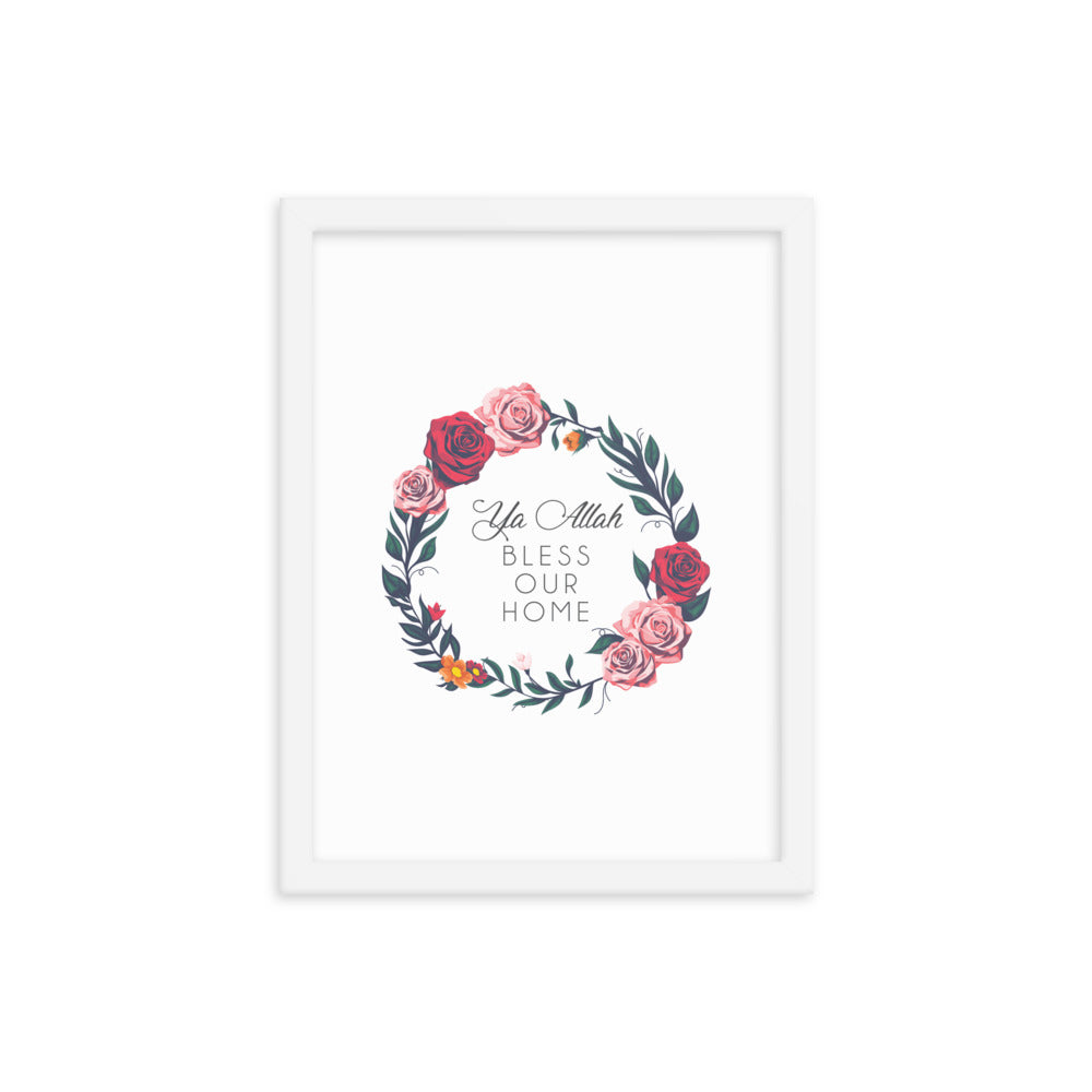 Bless Our Home - Framed poster