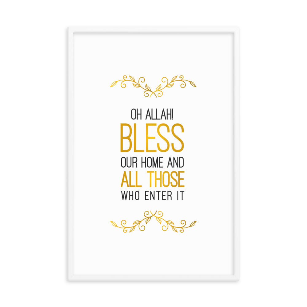 Bless Us - Framed poster
