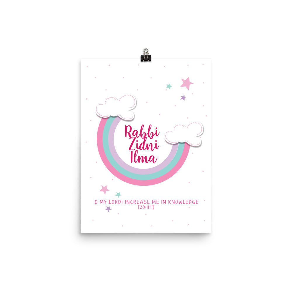 Rabbi Zidni Ilma Pink - Poster