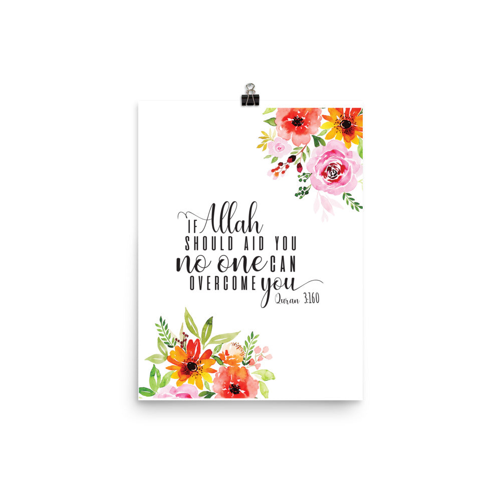 If Allah Should Aid You - Poster