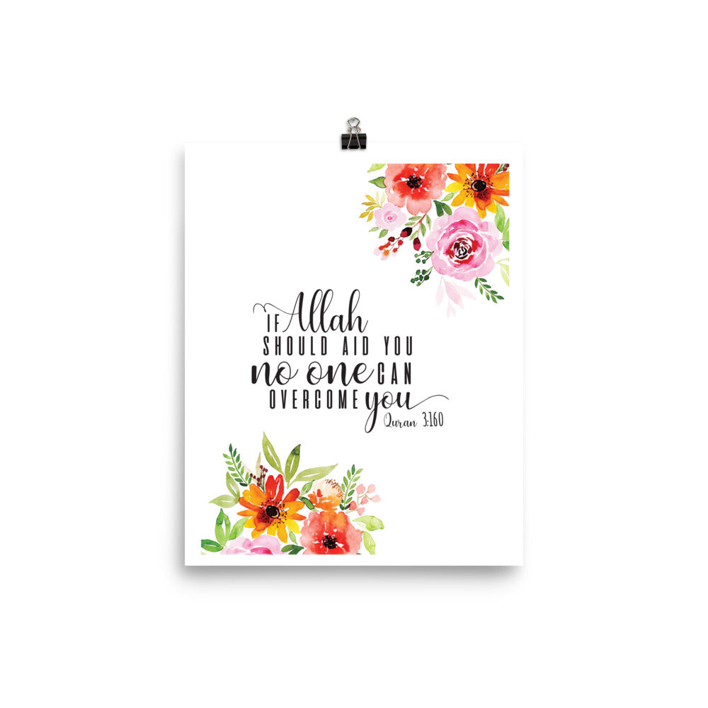 If Allah Should Aid You - Poster
