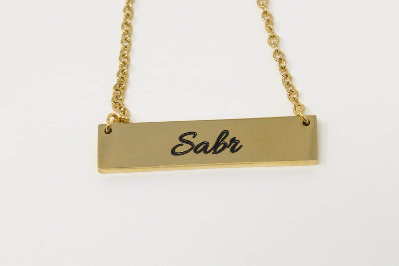 Sabr Bar Necklace