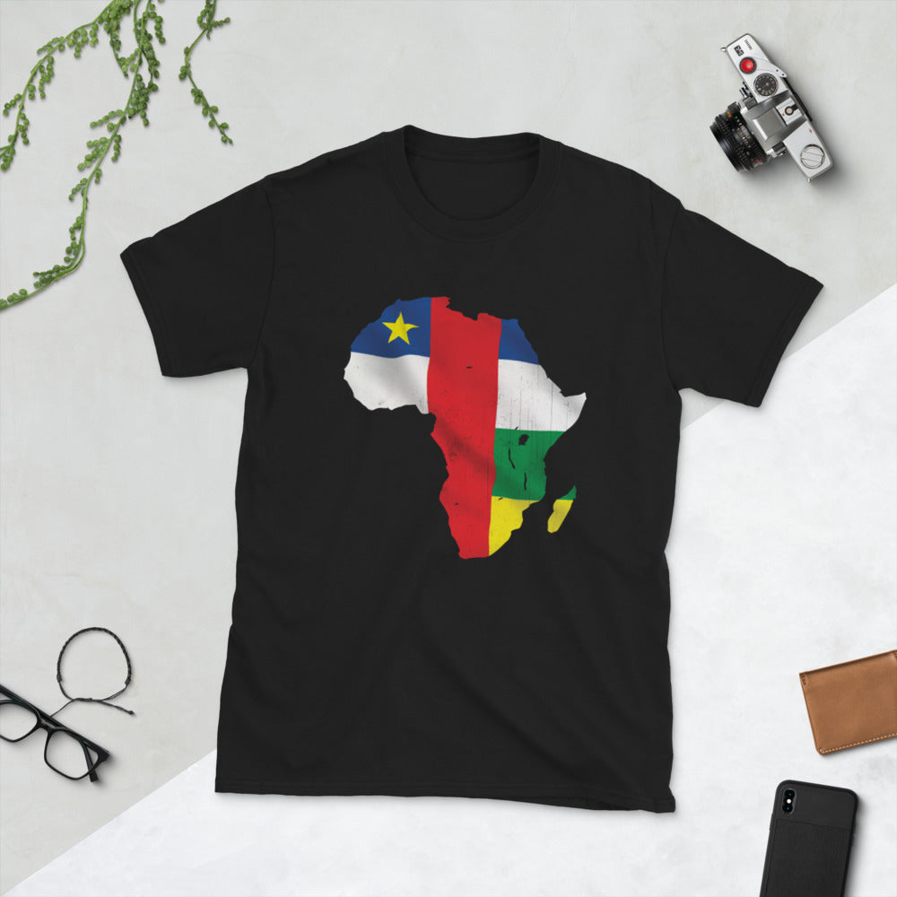 Africa Flag Map T-Shirt