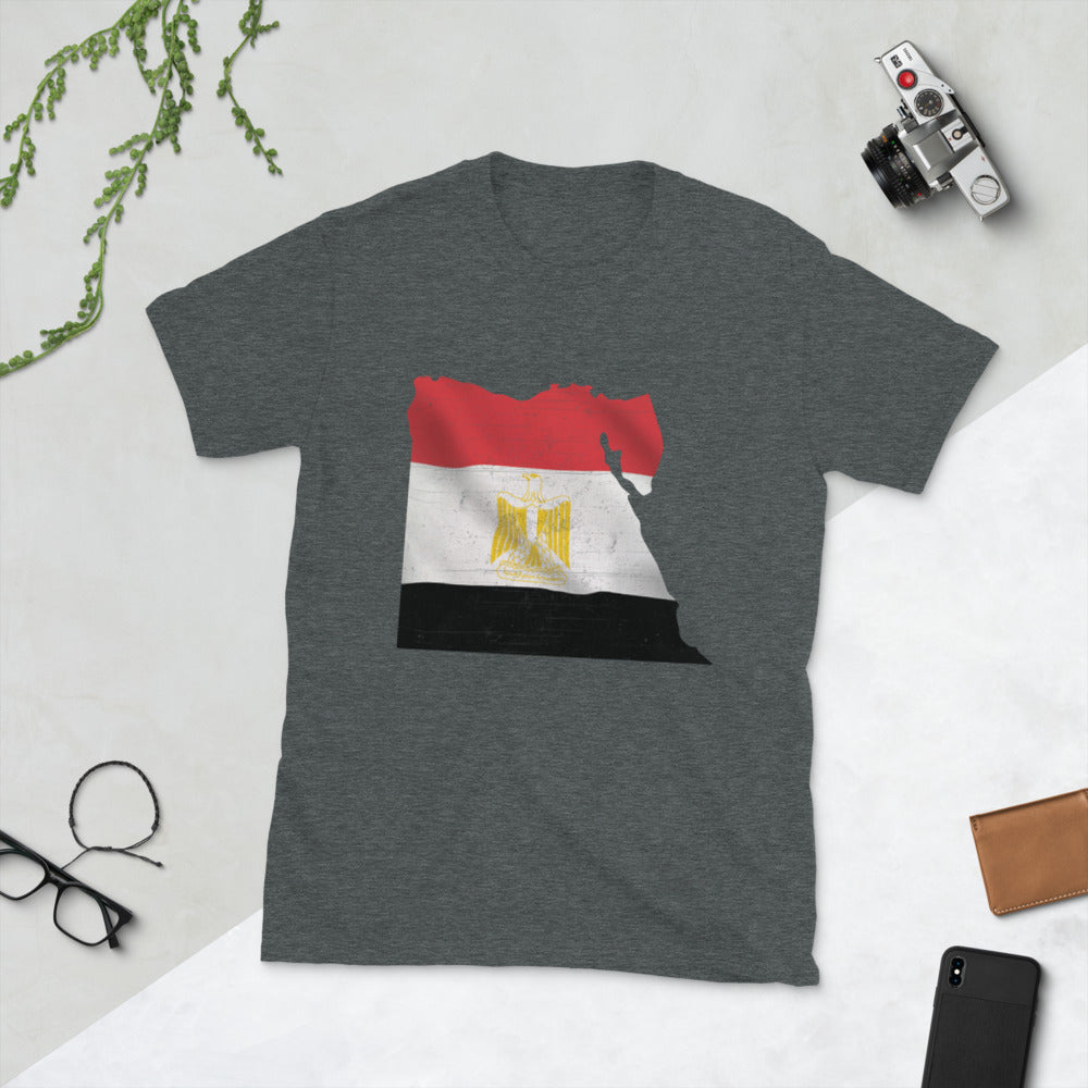 Egypt Flag Map T-Shirt