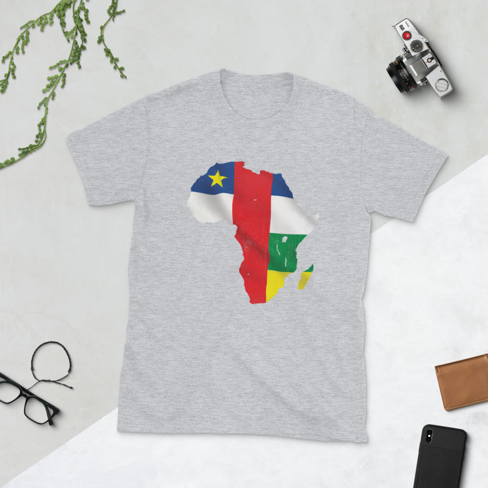 Africa Flag Map T-Shirt