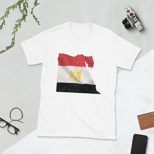 Egypt Flag Map T-Shirt