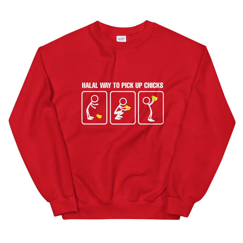 Halal Way to Pickup Chicks Sweatshirt