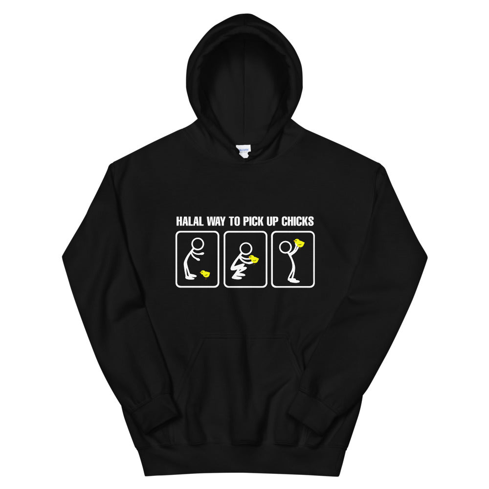 Halal Way to Pickup Chicks Hoodie