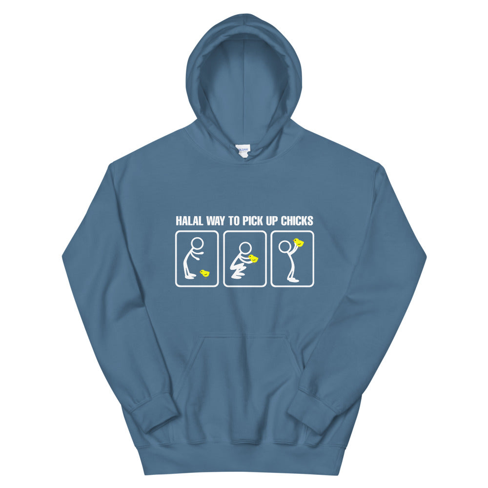 Halal Way to Pickup Chicks Hoodie