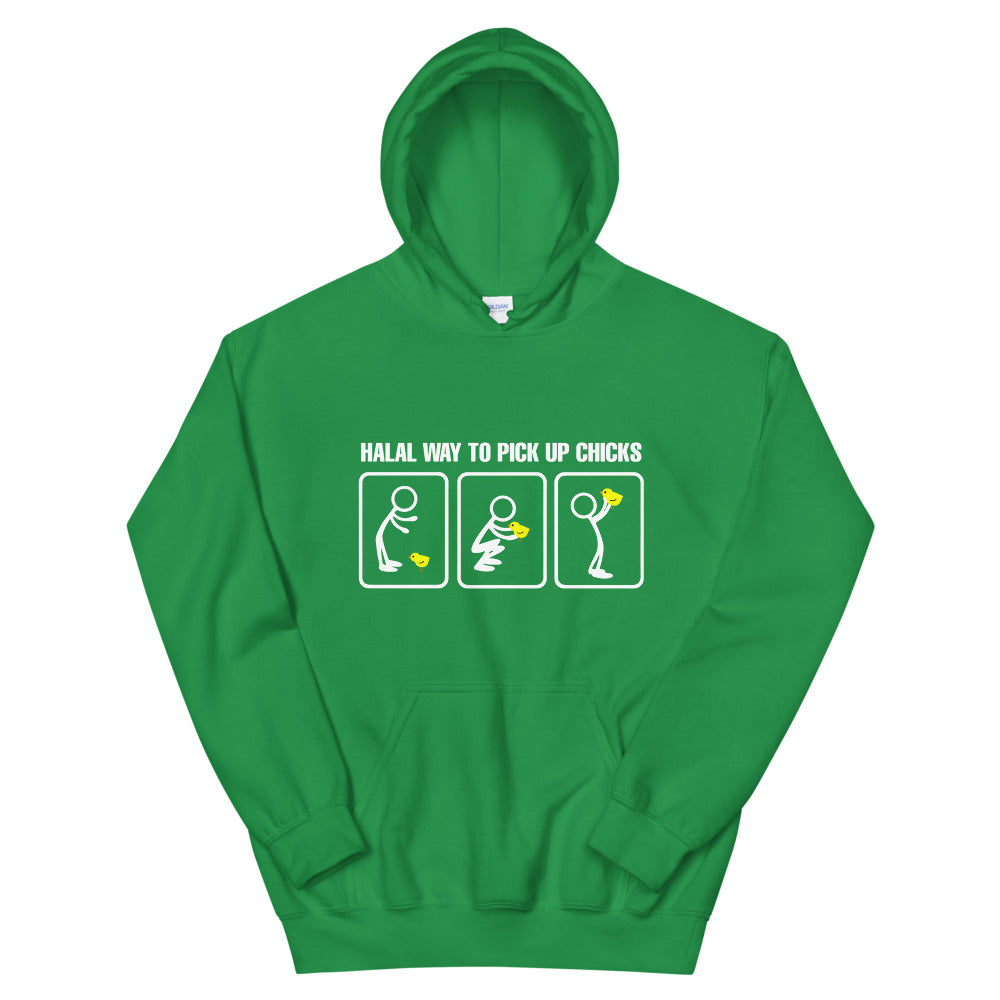Halal Way to Pickup Chicks Hoodie