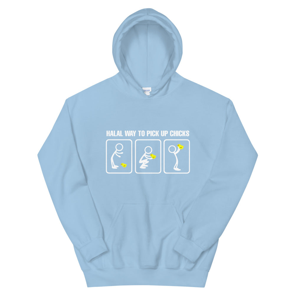 Halal Way to Pickup Chicks Hoodie