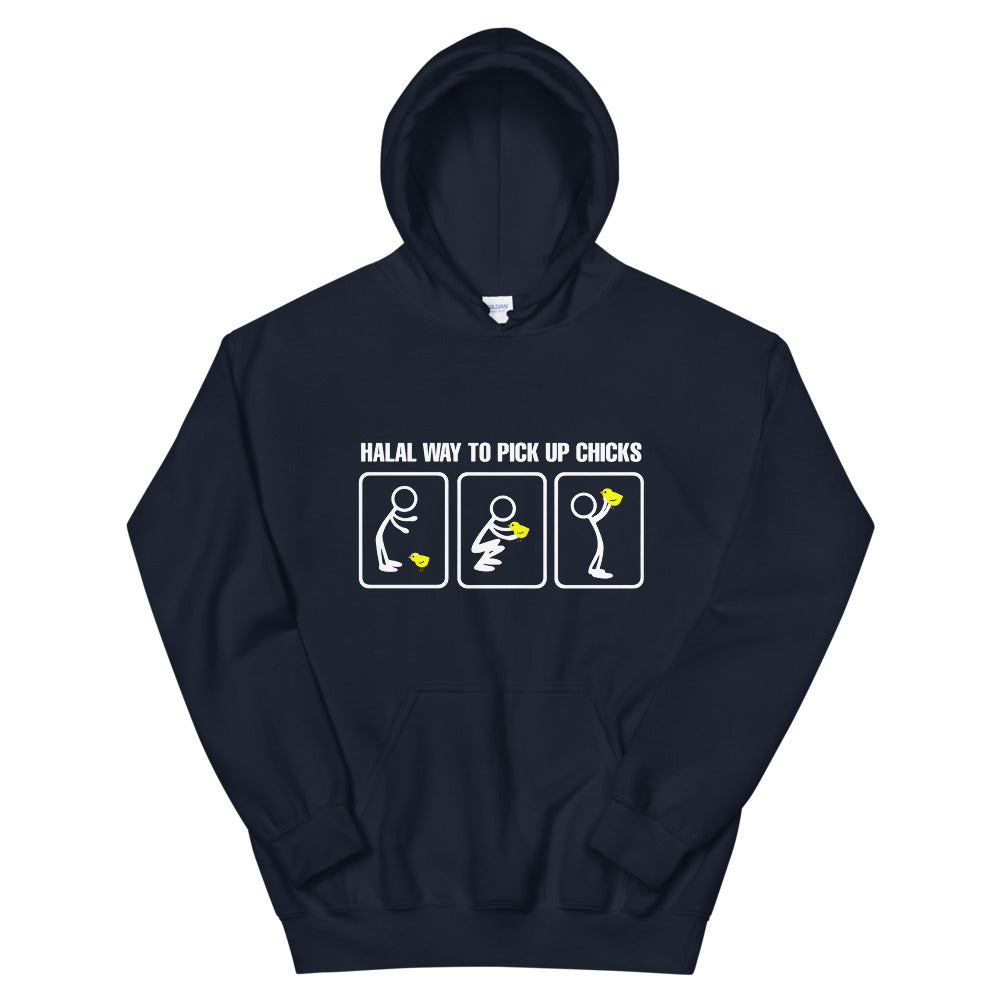 Halal Way to Pickup Chicks Hoodie