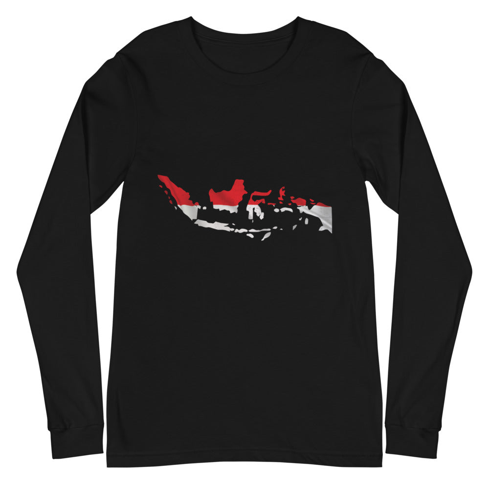 Indonesia Flag Map Tee