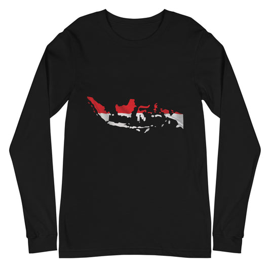 Indonesia Flag Map Tee