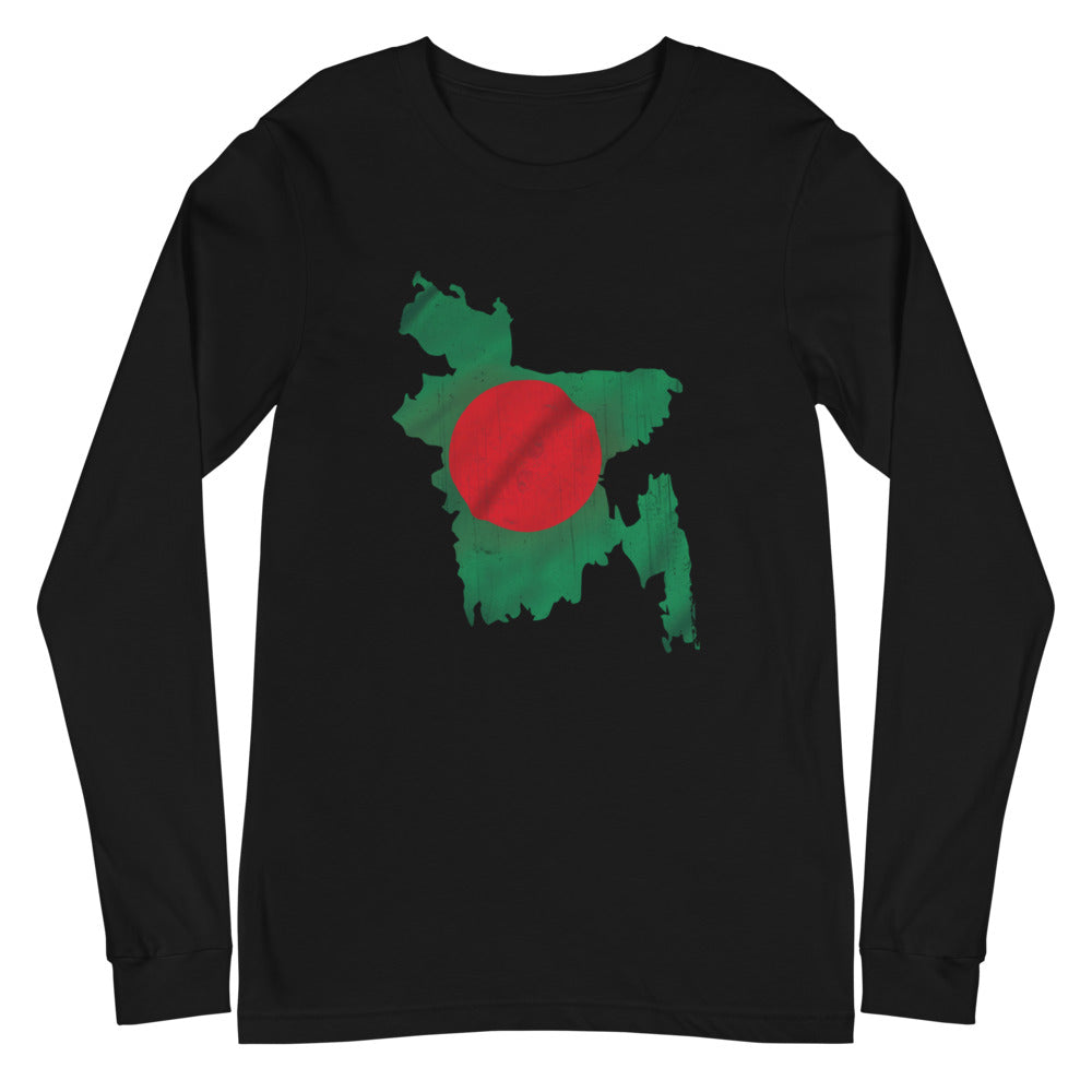 Bangladesh Flag Map Tee