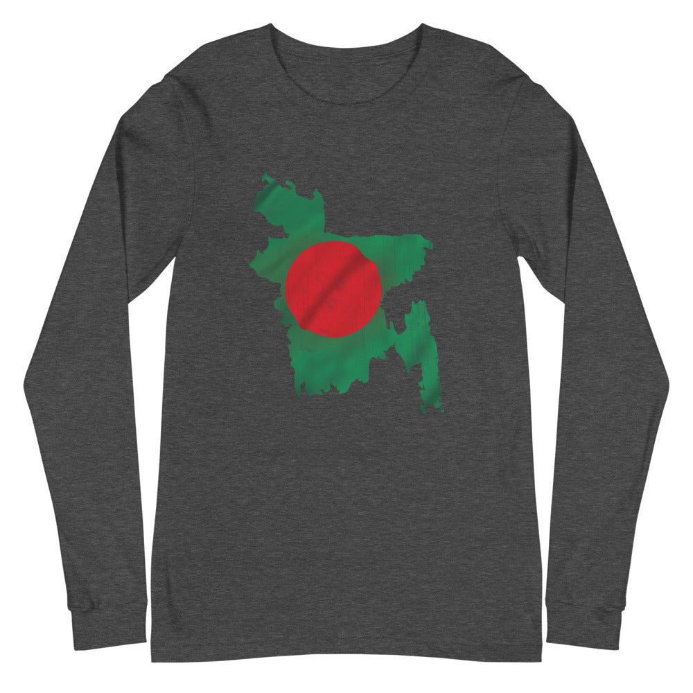 Bangladesh Flag Map Tee