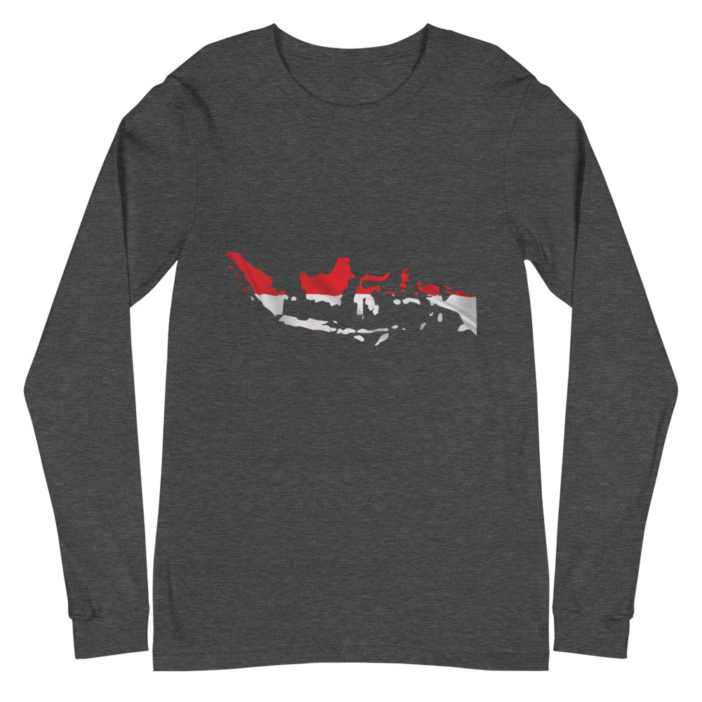 Indonesia Flag Map Tee