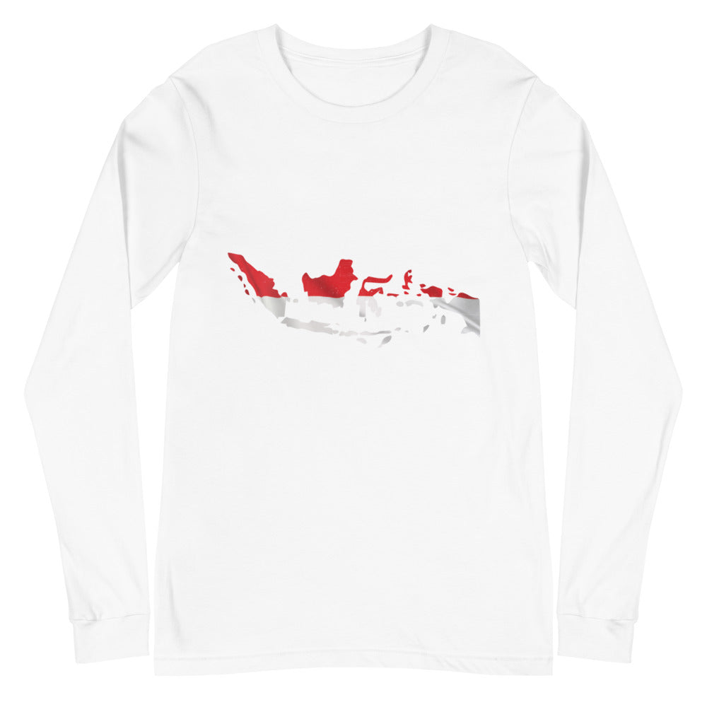 Indonesia Flag Map Tee