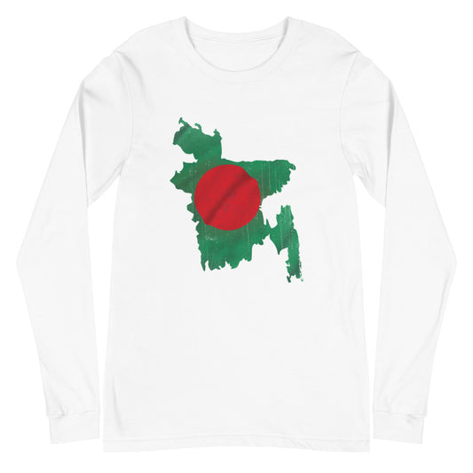 Bangladesh Flag Map Tee