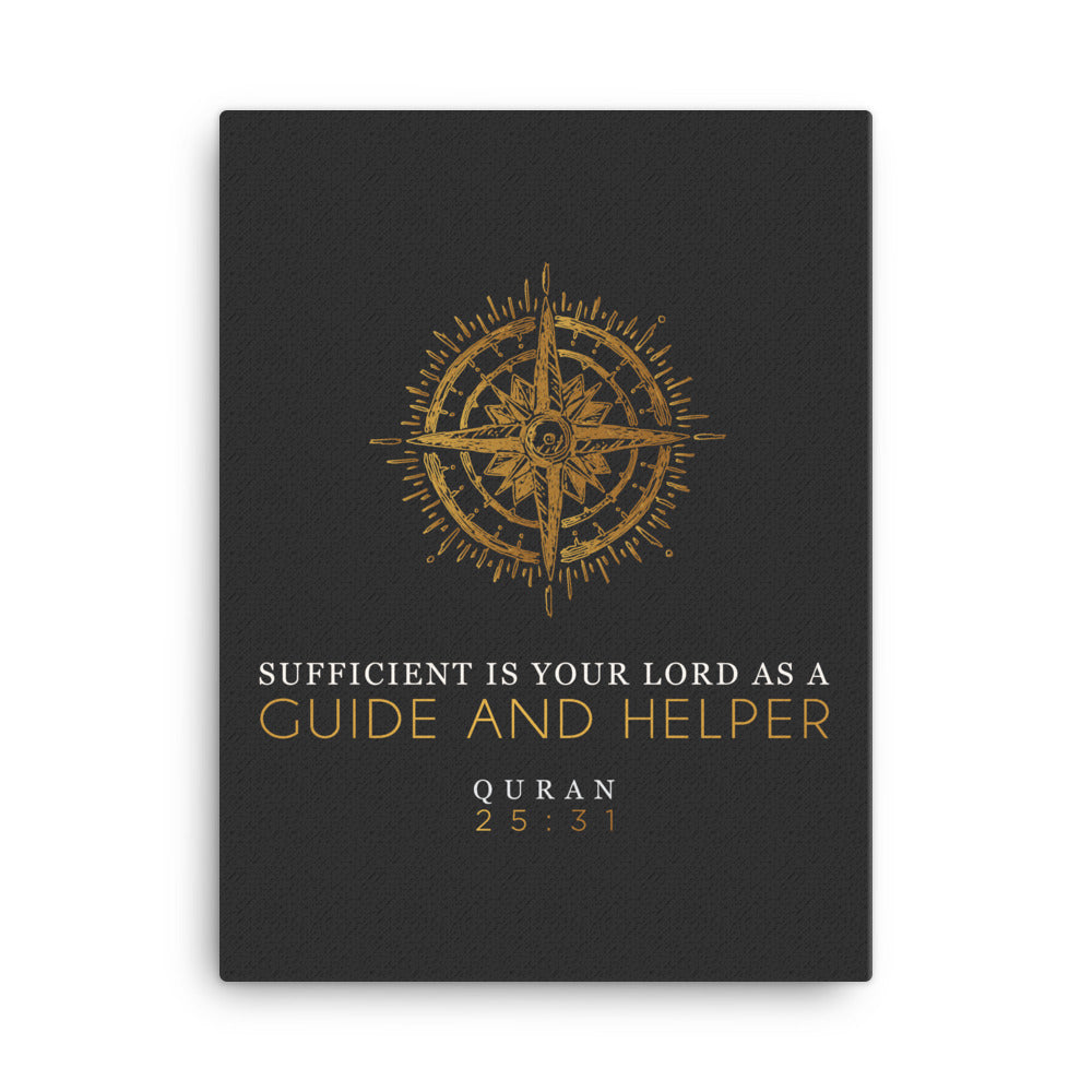 Sufficient Is Your Lord - Canvas