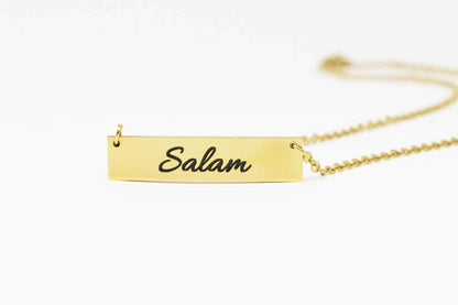 Salam Bar Necklace