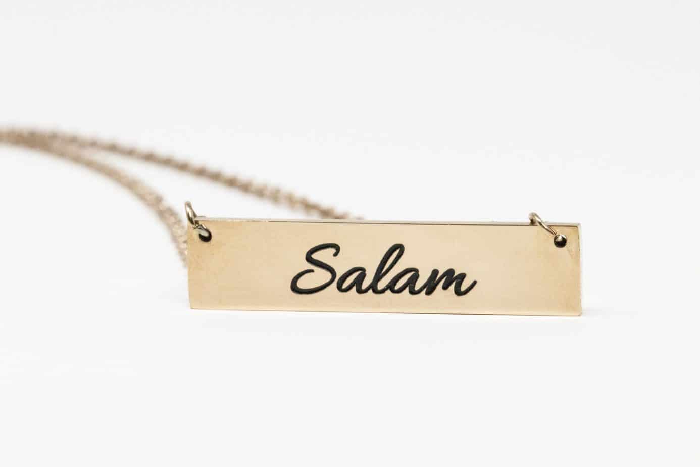 Salam Bar Necklace