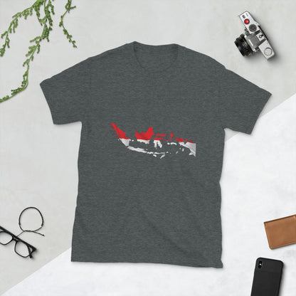 Indonesia Flag Map T-Shirt