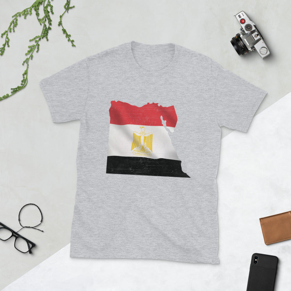 Egypt Flag Map T-Shirt