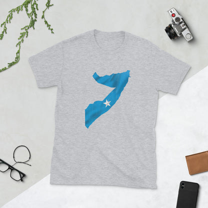 Somalia Flag Map T-Shirt