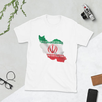 Iran Flag Map T-Shirt