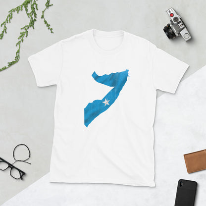 Somalia Flag Map T-Shirt