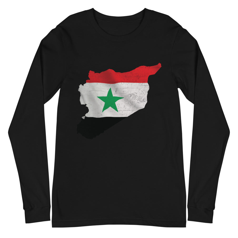 Syria Flag Map Tee