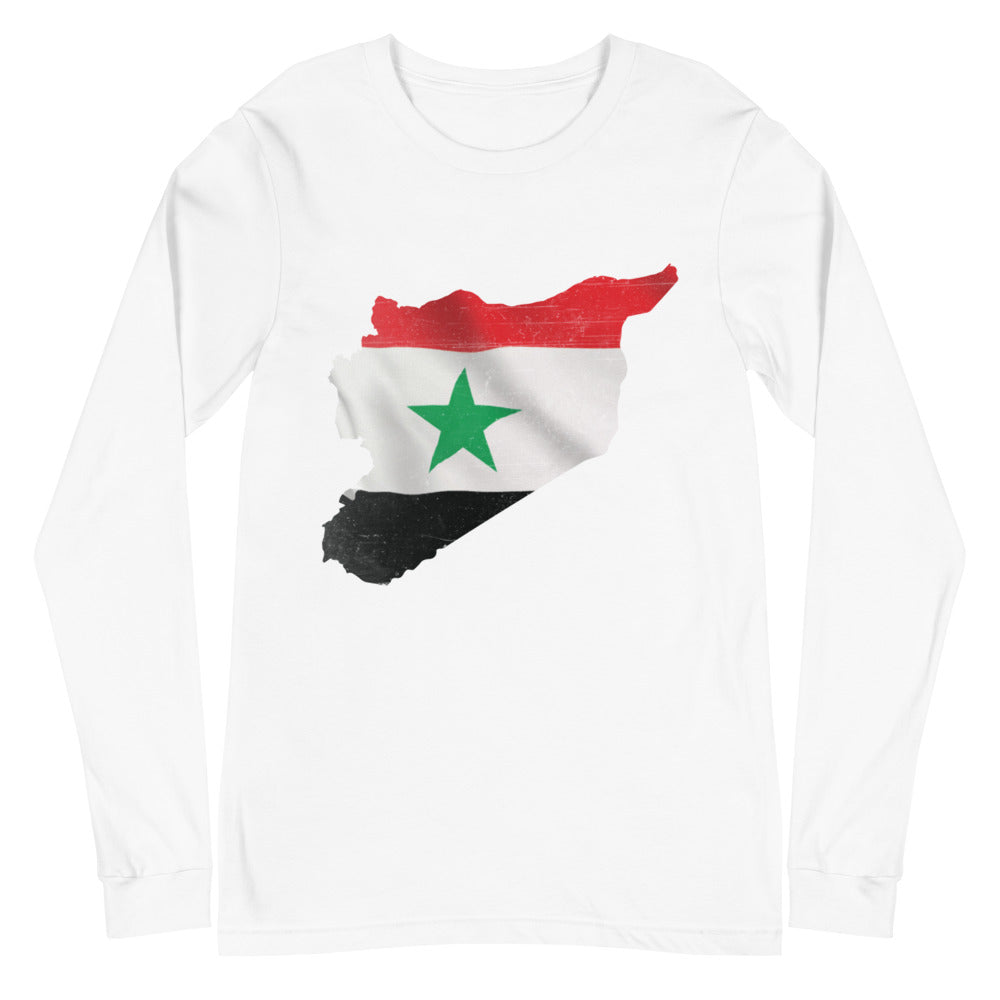 Syria Flag Map Tee